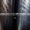 High glossy black gold 2D fire resistant carbon fiber fabric vinyl film