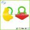 infant safe baby teether toy/ silicone teether