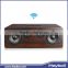 USB HDD music play Stereo wooden HiFi speaker with WiFi router