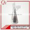 Creative design glass angels glass crafts with candlestick with low price