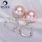 wholesale jewelry natural fresh water cultured pearl earrings