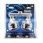 Dual rain and waterfall head shower head for steam shower room