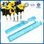 Factory supplies kids cute plastic stencil ruler with blue color
