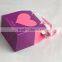 Passed BSCI inspection factory supply folding paper packaging box for sweetheart gifts