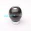 China High Quality New Real Carbon Fiber Ball Silver Shift Shifter Knobs