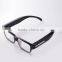 Black wireless hight definition 1080P video glasses full hd covered lens 300mAh battery capacity