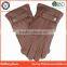 Winter Warm Men's Handsewn Deerskin Leather Driving Gloves