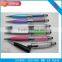 low price pen shape usb flash drives with crystal inside and with touch function