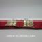 Fashionable red wide elastic belt for women