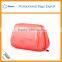 Wholesale waffle weave cosmetic bag high quality travel cosmetic wash bag
