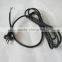 VDE approved 3 pin european H05VV-F ac power leads