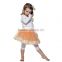 2015 Hot sale baby girl wedding dress for American boutique fancy girls party dress birthday dress for baby girl