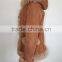 Dyed Color Mongolian Lamb Fur Long Coat Sheep Fur Jacket Whole And Retail