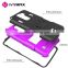 Hard rugged back pc&silicone combo case for LG stylo 2 plus k530 covers with kickstand