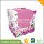 Customized papercard box with PVC window