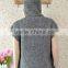 2015 new knitwear short sleeve hooded sweater lady leisure women pollover fashion