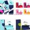 Fashion Color match Leather Wallet Flip Case Cover for Samsung S7 S7 Edge