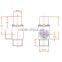sensor touch free faucet 6VDC pulse solenoid valves safety valve