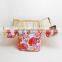 PU floral printed Cosmetic box Jewelry Boxes