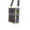 6.5 inch mini portable wooden active battery speaker with rechargeable battery and mic
