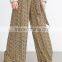 Loose Fit Printed Wide Leg Palazzo Pants/ Trousers For Woman LV1090