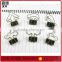 stationery and office supplies customer logo metal star shape binder clips