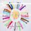 IN STOCK-36solid colors of shiny fold over elastic garment accessories FOE stretchy cords bands