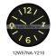 12 inch natural solid wood luminous wall clock(12W57NA-Y210)