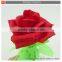 Hot selling kids hand induction flying spinning rose toys for sale
