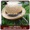 High quality ladies fashion flat topboater hats patterns