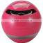 active round shape wireless mini ball portable speaker