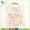 latest and fashionable nfc art nail sticker ,nail sticker