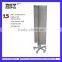 supermarket rotating wire 3 layers rolling wire display stand HSX-083