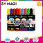 fantastic Bullet And Chisel Nib and Dry-Erase & Wet-Erase highlighter pen with rich Colors