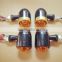 bullet mini turn signals for harley motorcycle brass turn lights for chopper old school motorcycle turn light