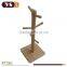 Coffee Bamboo Cup Holder With Square Base