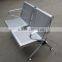 3-seater Metal Link Chair