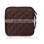 Fashion Coffee 32 Capacity PVC Fabric DVD Case CD Holder personalized cd case multi disc dvd cases