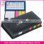 Custom Printing Calendar Sticky Notepad With Leather Box Holder