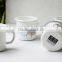 Wholesale antique takeaway coffee cups travel mug 8cm stainless steel custom enamel camping mug with logo printing