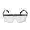 Side shield safety glasses ,CE uv z87 safety eye glasses