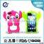 2014 high quality Latest design animal silicon case for iphone 5
