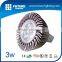 Indoor shop windows 3x1W 3w GU10 Edison dimmable LED spot light