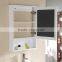 1004B China Chaozhao factory modern 70cm white oak wood wall hung bathroom cabinet