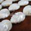 1 string 15inch 12x16MM kawaii white leaf natural sea shell beads,mother of pearl shell beads,about 15pcs per string 3021046
