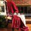 velvet with sherpa throw/flannel with sherpa throw