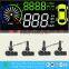 Multifunctional head up display hud 3.8inch universal OBDII car speed HUD XY-HUD204