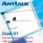 Dual band antenna with SMA plug for two way radio