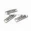 Fashion Small Engraved Metal Tags For Decorative