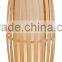 Home Decor Stand Floor Lamp Bamboo And Fabric Material Stand Lamps